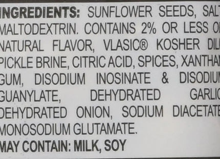 a sign that says ingredients