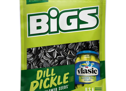 Bigs Vlasic Dill Pickle Sunflower Seeds Keto Friendly Snack 16oz (6 Pack) - Food & Beverages > Baking Desserts Nuts