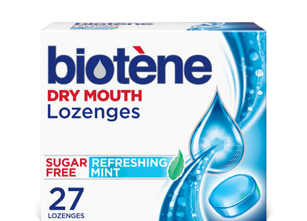 Biotene Dry Mouth Lozenges Relief and Breath Freshener Refreshing Mint 27ct - Personal Care > Oral Fresheners