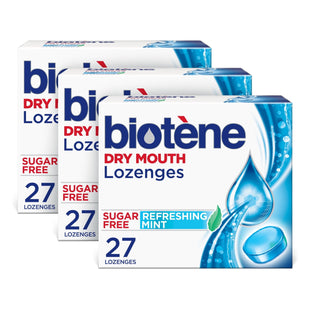 Biotene Dry Mouth Lozenges Relief and Breath Freshener Refreshing Mint 27ct (3 Pack) - Personal Care > Oral Fresheners