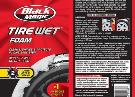 black tru tire polish