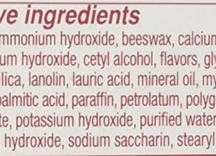 a label for a product with the words’natural ingredients ’