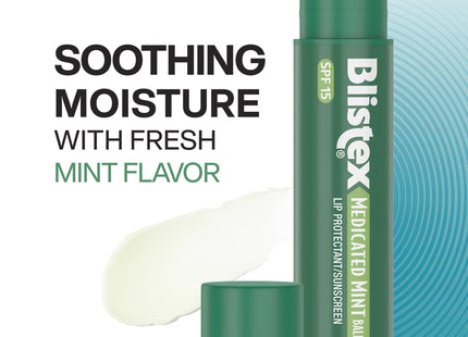 Blistex Medicated Protectant/Sunscreen SPF15 Lip Balm Stick 0.15oz (24 Pack) - Personal Care > Skin Balms & Treatments