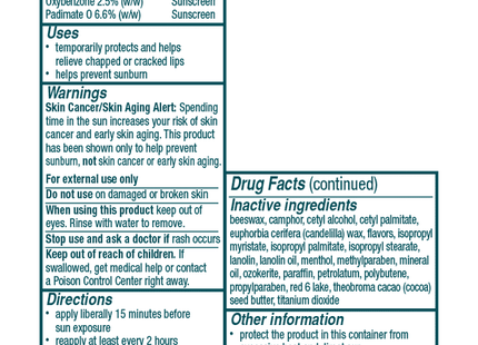 Blistex Medicated Protectant/Sunscreen SPF15 Lip Balm Stick 0.15oz - Personal Care > Skin Balms & Treatments