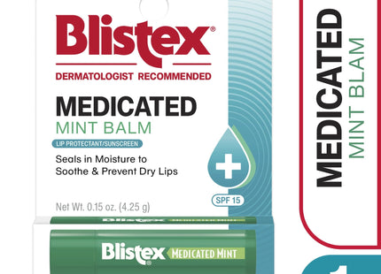 Blistex Medicated Protectant/Sunscreen SPF15 Lip Balm Stick 0.15oz - Personal Care > Skin Balms & Treatments