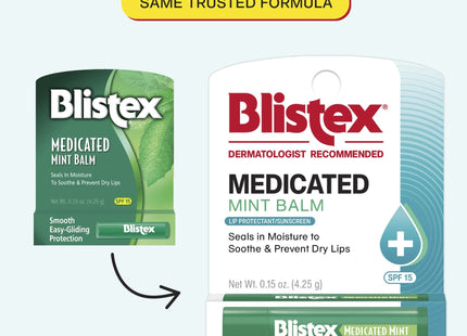 Blistex Medicated Protectant/Sunscreen SPF15 Lip Balm Stick 0.15oz - Personal Care > Skin Balms & Treatments