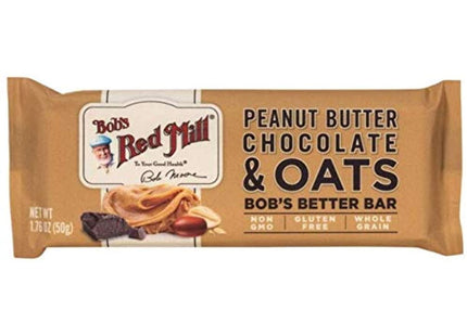 Bob s Red Mill Bar Peanut Butter Whole Grain Chocolate & Oats 1.76oz (6 Pack) - Food Beverages > Sweets Cereal