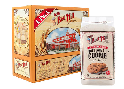 Bob s Red Mill Chocolate Chip Cookie Mix Gluten Free 22oz (12 Pack) - Food & Beverages > Baking Desserts Mixes