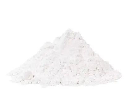 a pile of white powder