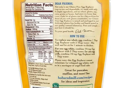 a close up of a bag of food with a label on it