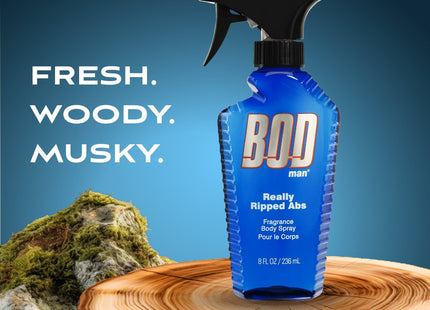 Bod Man Really Ripped Abs De Coeur Fragrance Body Spray For Men 8.0oz - Personal Care > Fragrances Men’s