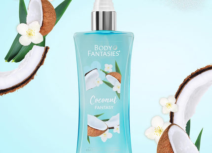 Body Fantasies Coconut Fantasy Fragrance Spray 8oz (2 Pack) - Personal Care > Feminine Deodorants