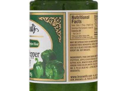 a jar of green pepper paste