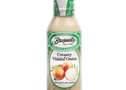 Braswell’s Gourmet Dressing & marinade Creamy Vidalia Onion 12 Floz (24 Pack) - Food Beverages > Condiments Sauces Salad