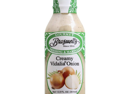 Braswell’s Gourmet Dressing & marinade Creamy Vidalia Onion 12 Floz (2 Pack) - Food Beverages > Condiments Sauces Salad