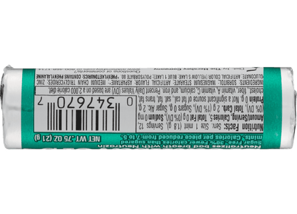 Breath Savers Wintergreen Flavored Sugar Free Mints Rolls 0.75 oz (12 Pack) - Food & Beverages > Sweets Chocolate Gums