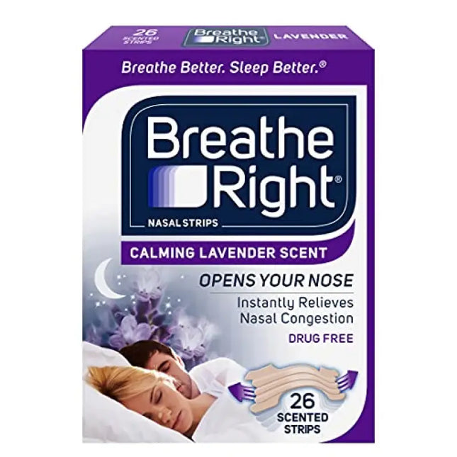 breathe right calming lavender scent for sleep and sleep