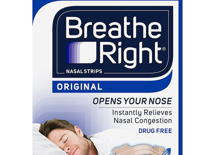 Breathe Right Nasal Strip to Stop Snoring Original Tan Small/Medium 30ct (5 Pack) - Health Care > Sleeping Aids Strips