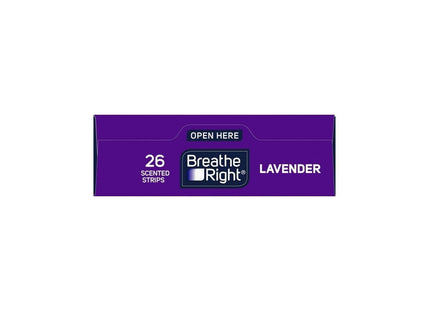 Breathe Right Nasal Strips Calming Lavender Extra Strength Tan 26ct (24 Pack) - Health Care > Sleeping Aids