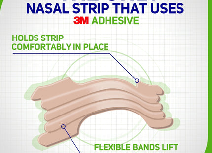 Breathe Right Nasal Strips Extra Strength Clear Sensitive Skin 26ct - Health Care > Sleeping Aids