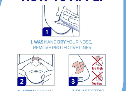 Breathe Right Original Clear Nasal Strips Sensitive Skin Large 30ct (6 Pack) - Health Care > Sleeping Aids