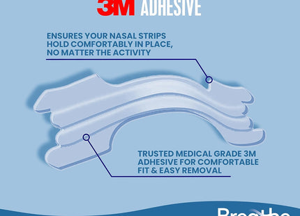 Breathe Right Original Clear Nasal Strips Sensitive Skin Large 30ct (6 Pack) - Health Care > Sleeping Aids