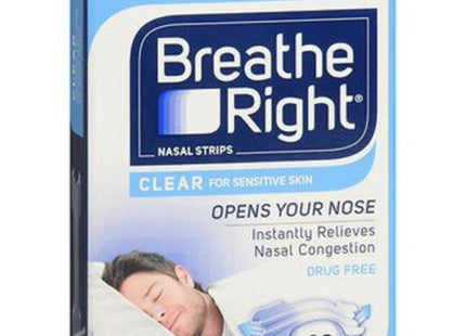 Breathe Right Original Nasal Strips Clear Small/ Medium 30ct (12 Pack) - Health Care > Sleeping Aids