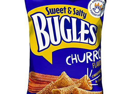 Bugles Corn Snacks Cinnamon Toast Crunch Sweet and Salty Churro 3oz (6 Pack) - Food & Beverages > Chips