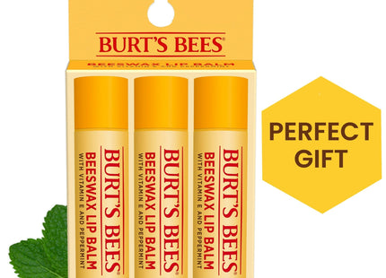 Burt’s Bees 100% Natural Origin Moisturizing Lip Balm Beeswax,1 Tube (5 Pack) - Personal Care > Skin Balms & Treatments