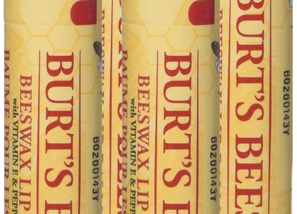 Burt’s Bees 100% Natural Origin Moisturizing Lip Balm Beeswax,1 Tube (12 Pack) - Personal Care > Skin Balms & Treatments