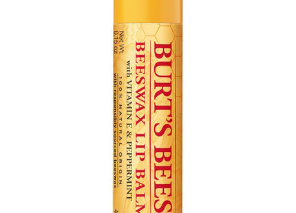 Burt’s Bees 100% Natural Origin Moisturizing Lip Balm Beeswax,1 Tube (24 Pack) - Personal Care > Skin Balms & Treatments