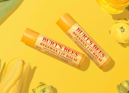 Burt’s Bees 100% Natural Origin Moisturizing Lip Balm Beeswax,1 Tube (12 Pack) - Personal Care > Skin Balms & Treatments