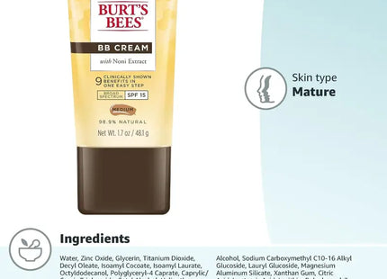 burts bb cream cream