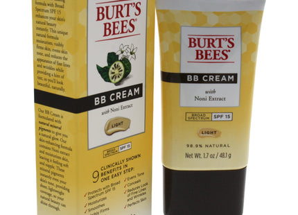 Burt’s Bees Bb Cream Spf 15 Medium With Essence Of Noni Plant 1.7oz (12 Pack) - Personal Care > Makeup BB CC & Alphabet