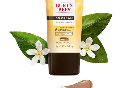 Burt’s Bees Bb Cream Spf 15 Medium With Essence Of Noni Plant 1.7oz (12 Pack) - Personal Care > Makeup BB CC & Alphabet