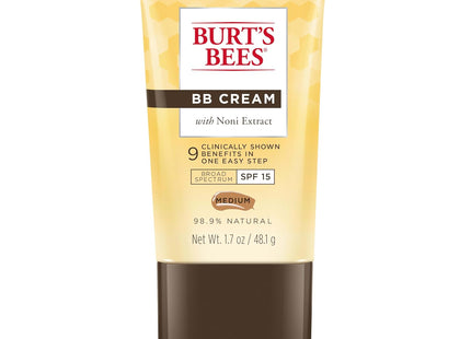 Burt’s Bees Bb Cream Spf 15 Medium With Essence Of Noni Plant 1.7oz (12 Pack) - Personal Care > Makeup BB CC & Alphabet