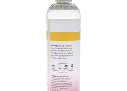 Burt’s Bees Calming Toner Witch Hazel & Rose Fresh Floral Scent 12 Oz (4 Pack) - Personal Care > Skin Cleansers Toners