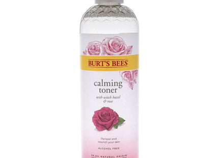 Burt’s Bees Calming Toner Witch Hazel & Rose Fresh Floral Scent 12 Oz (4 Pack) - Personal Care > Skin Cleansers Toners