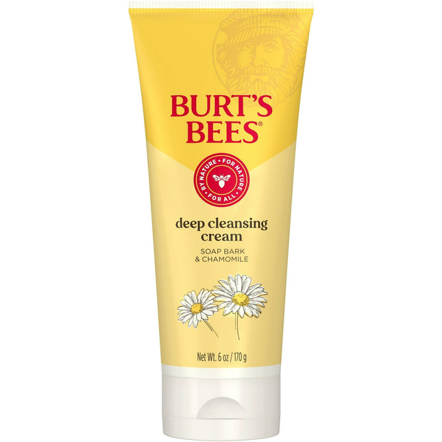 Burt’s Bees Deep Cleansing Cream with Soap Bark and Chamomile 6 oz (4 Pack) - Personal Care > Skin Cleansers & Toners