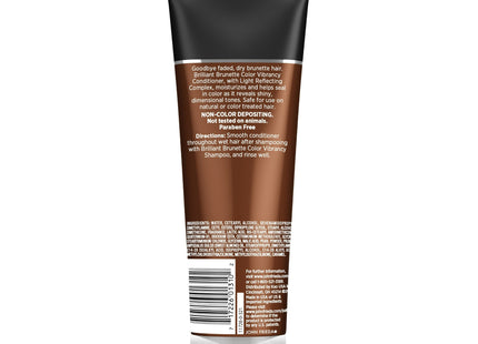 John Frieda Multi-Tone Revealing Color Protecting Moisturizing Conditioner, Brilliant Brunette Shine, 8.45 Ounce (Pack Of 24)