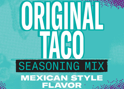 Taco Bell Original, Taco Seasoning Mix, Mexican-style flavors, 1 Ounce (Pack Of 2)