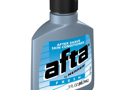 Mennen Afta Aftershave Lotion and Skin Conditioner, Fresh Scent, After Shave Condition, 3 Ounce (Pack Of 6)