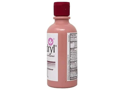 a bottle of pink dye