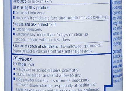 Caldesene Baby Cornstarch Diaper Rash Treatment Powder Zinc Oxide 5oz (9 Pack) - & Toddler > Bathing Grooming Body