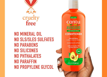 Cantu Shea Butter for Natural Hair Hydrating Cream Conditioner 13.5oz (4 Pack) - Personal Care > & Styling Shampoo