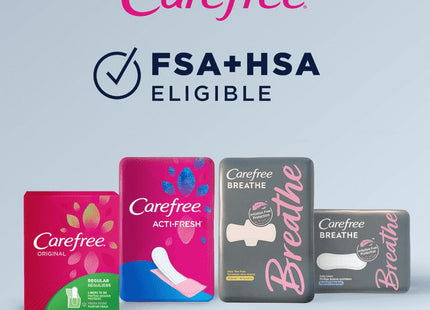 Carefree Original Regular To Go Pantiliners Wrapped Fresh Scent 20ct - Personal Care > Feminine