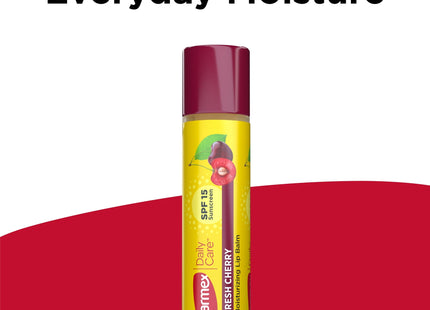 Carmex Daily Care Moisturizing Lip Balm Stick Fresh Cherry 0.15oz (12 Pack) - Personal > Skin Balms & Treatments