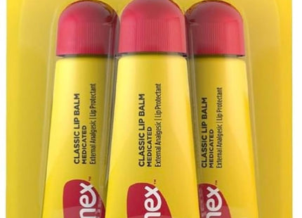 Carmex Medicated Lip Balm Moisturizer for Dry Chapped Lips 0.35oz (12 Pack) - Personal Care > Skin Balms & Treatments