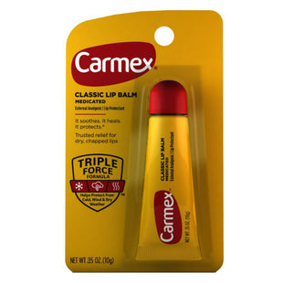 Carmex Medicated Lip Balm Moisturizer for Dry Chapped Lips 0.35oz (2 Pack) - Personal Care > Skin Balms & Treatments