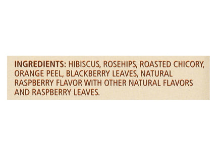 Celestial Seasonings Raspberry Zinger Herbal Caffeine-Free 20ct - Food & Beverages > Non-Alcoholic Drinks Infusions